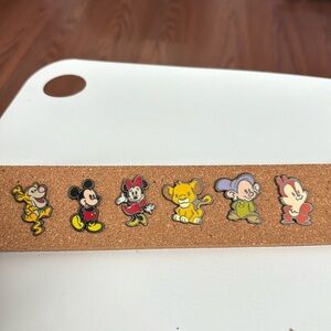 Set of 6 Mickey and Friends Pins